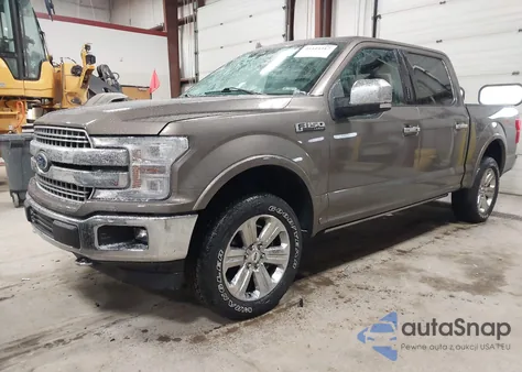 2018 Ford F-150 Lariat from USA, damaged, VIN 1FTEW1E5XJFB57015